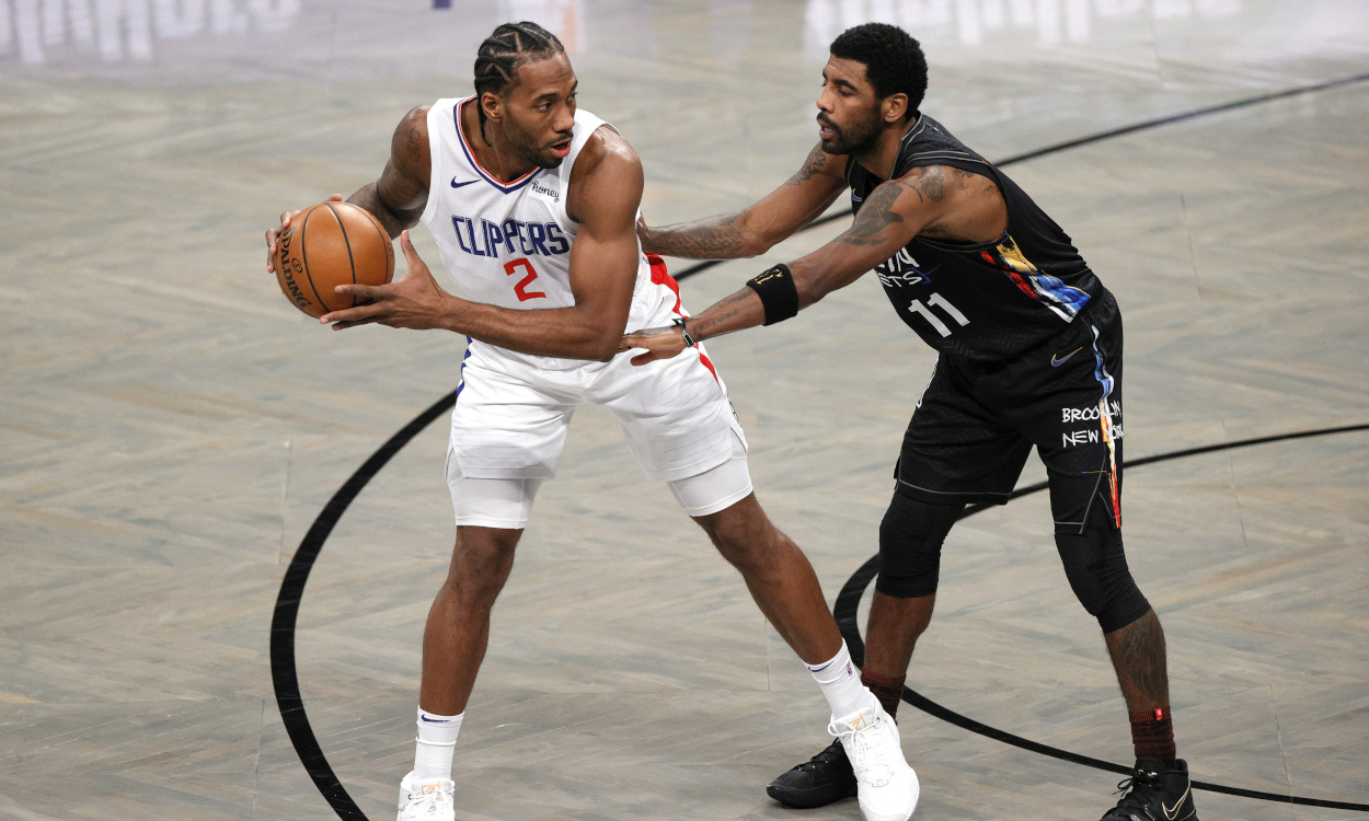 Kyrie Irving could have a path to the biggest payday available to him if he followed Kawhi Leonard's example