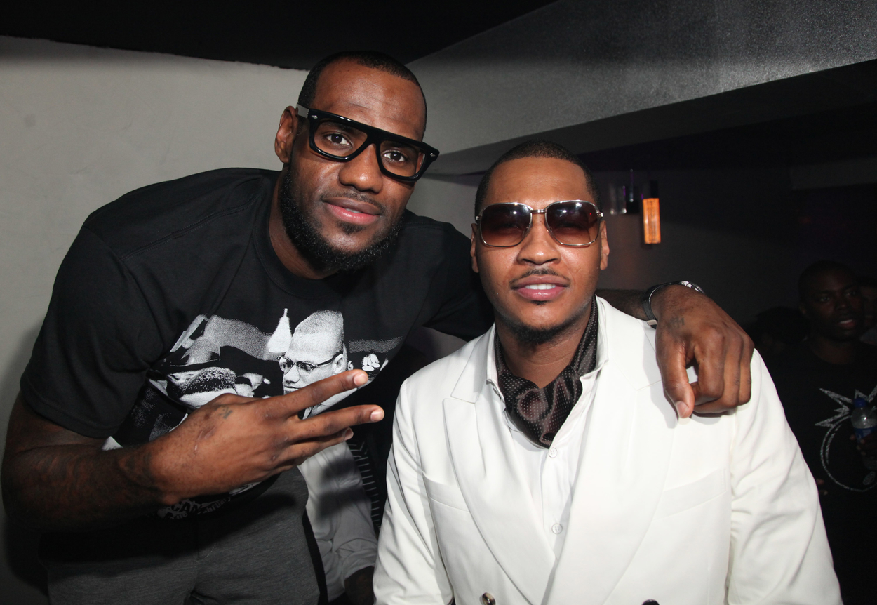 LeBron James Personally Called Carmelo Anthony and Sold Him on Joining the Los Angeles Lakers With 3 Simple Words