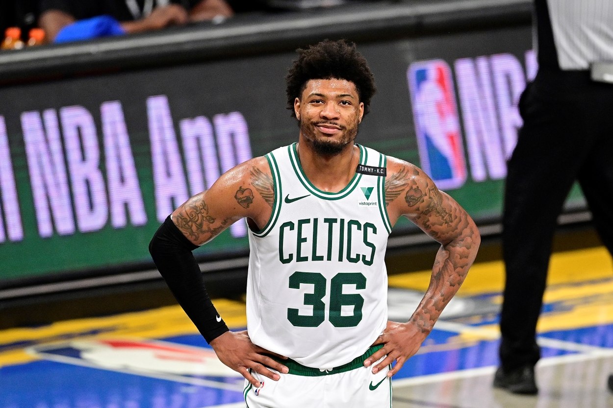 Check Out What Marcus Smart Wore To Game 2 Of Celtics-Nets