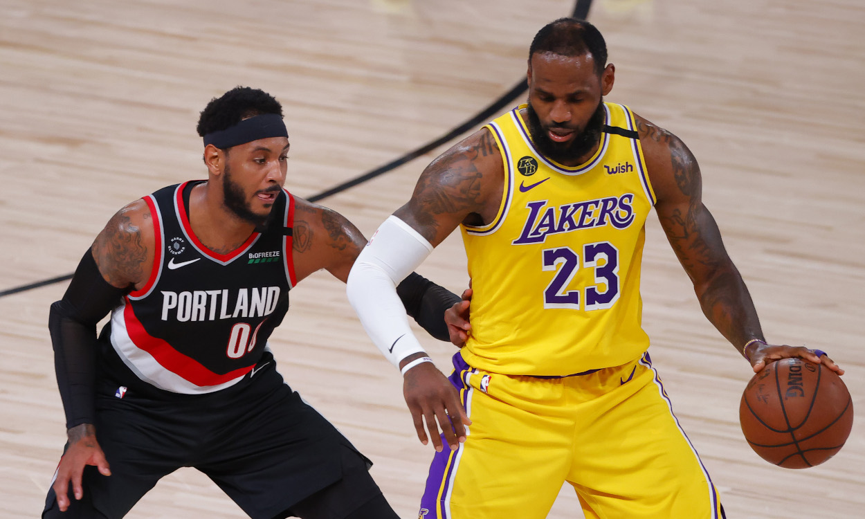 Carmelo Anthony didn't give LeBron James the starting nod on his dream team