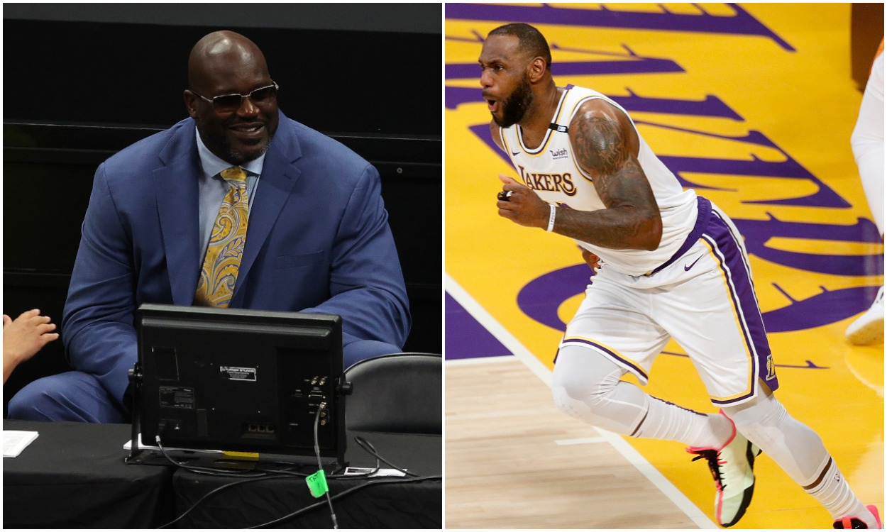 Shaquille O'Neal believes the concerns over the age of the Lakers is being overblown