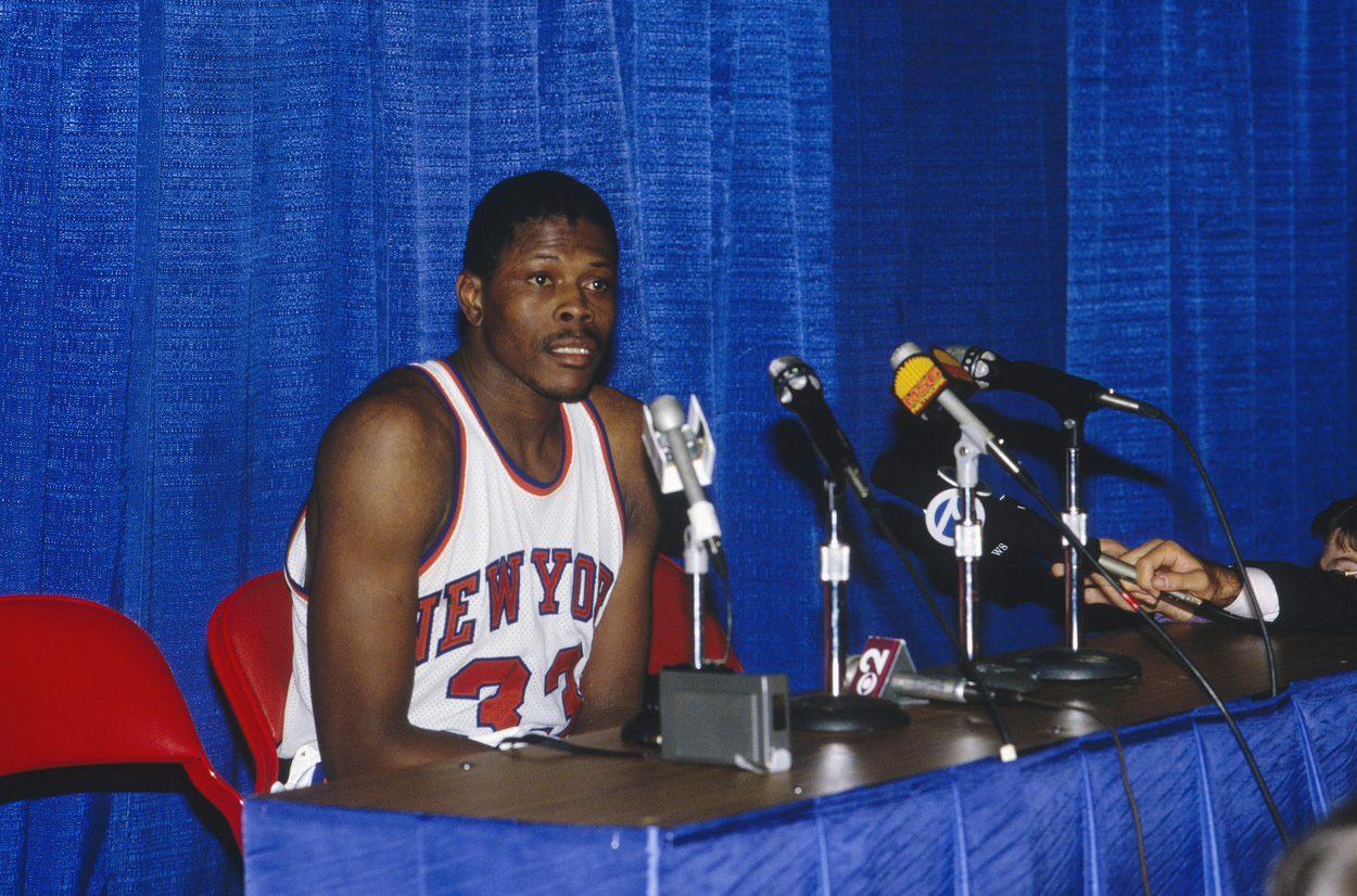 Patrick Ewing Began His New York Knicks Career With 3 Fights in 6 Games: ‘I’m Blamed for Everything That Happens’