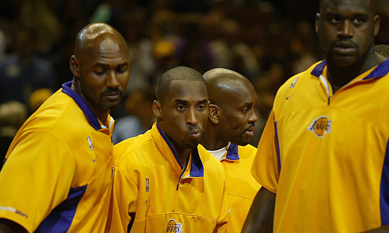Gary Payton teamed up with Karl Malone, Kobe Bryant and Shaquille O'Neal in 2003-04, but that wasn't the first superteam