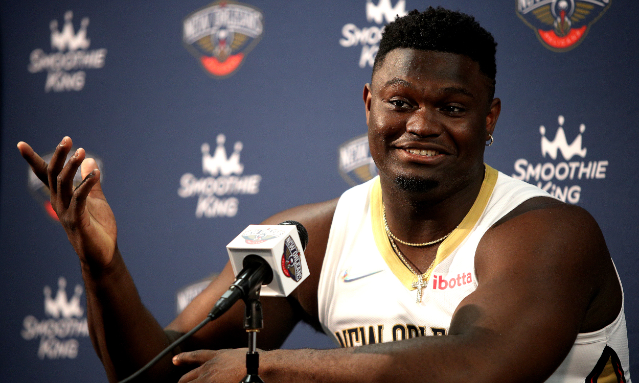 Zion Williamson said during the New Orleans Pelicans media day that he doesn't want to leave New Orleans. But does anyone believe him?