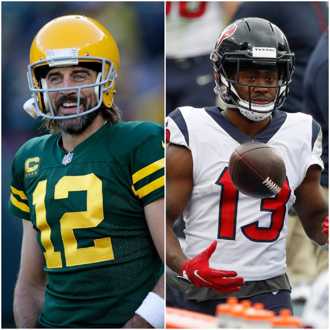 Aaron Rodgers and Brandin Cooks