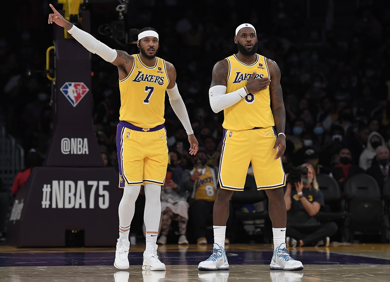Carmelo Anthony is Outproducing His $2.6 Million Price Tag, Proving He’s Exactly What LeBron James and the Lakers Need in Their NBA Title Hunt