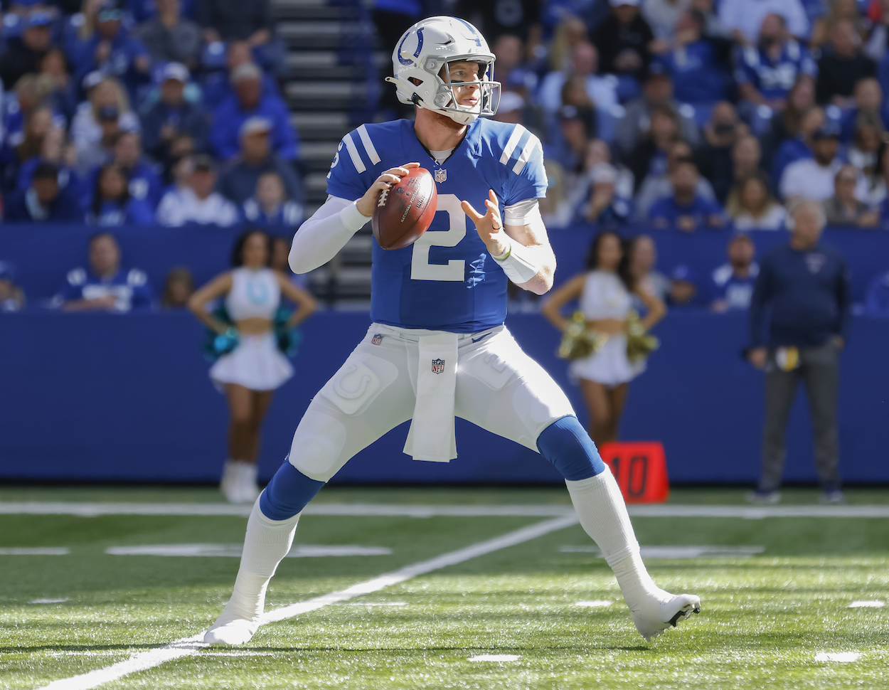 Indianapolis Colts QB Carson Wentz.