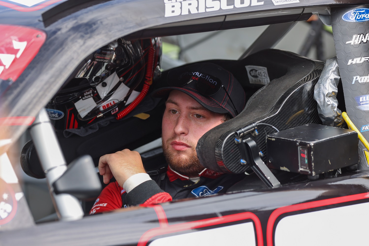 Chase Briscoe during the Alsco Uniforms 300 on May 29, 2021, at Charlotte Motor Speedway in Concord, North Carolina.