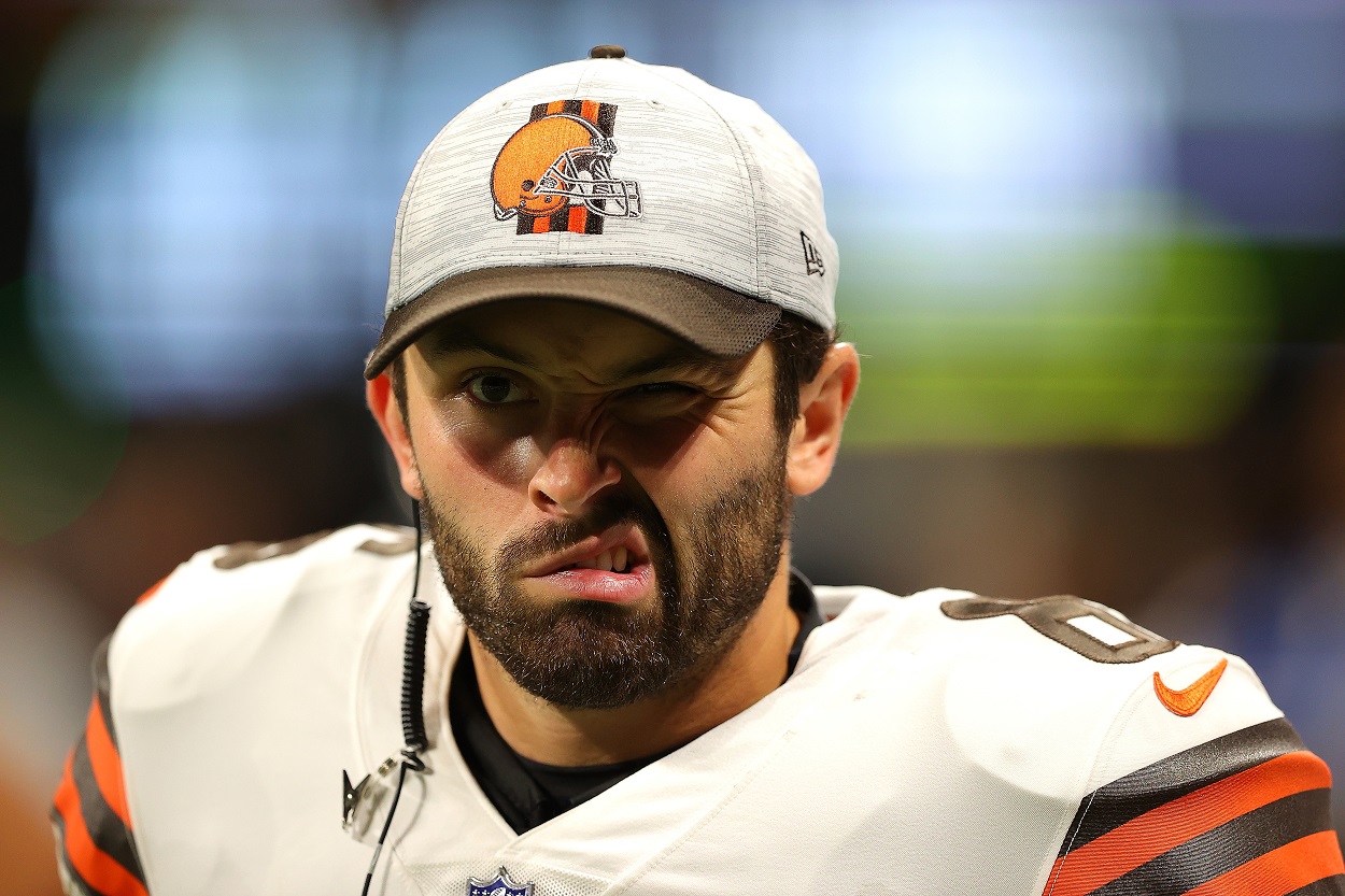 Baker Mayfield of the Cleveland Browns
