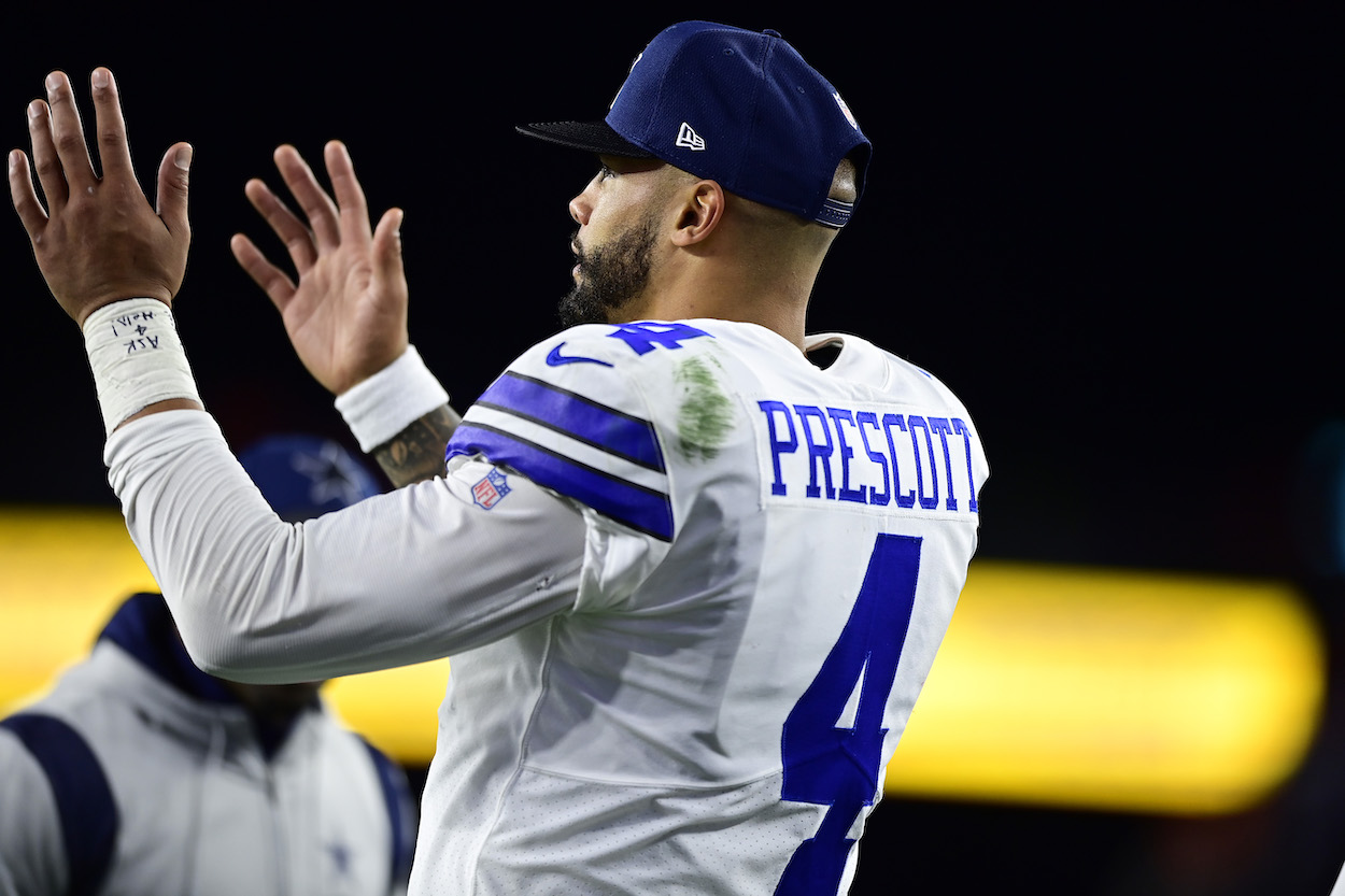Jerry Jones offered an update on Cowboys QB Dak Prescott.
