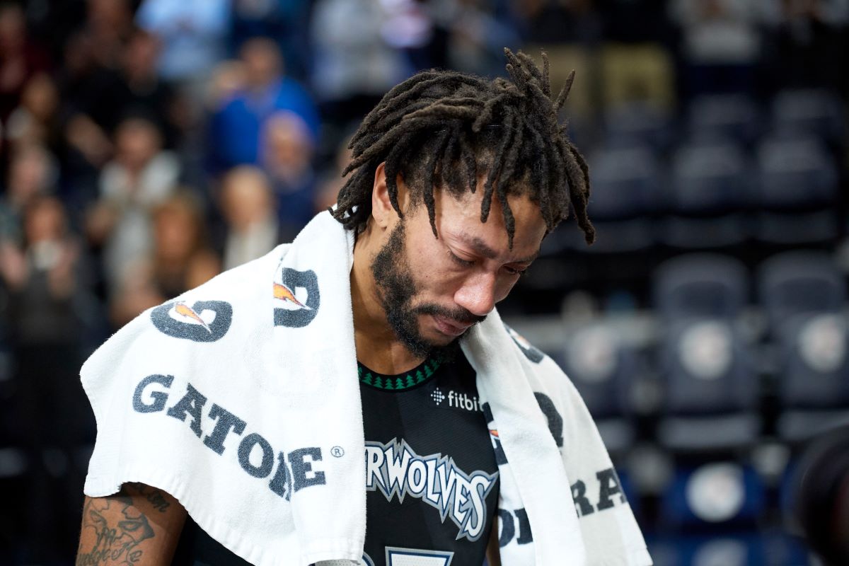 Derrick Rose Scored a Career-High 50 Points Against the Team That Cut Him and Couldn’t Control His Emotions After the Game: ‘I Worked My A** Off’