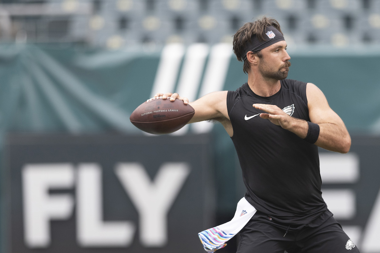 Eagles backup QB Gardner Minshew.