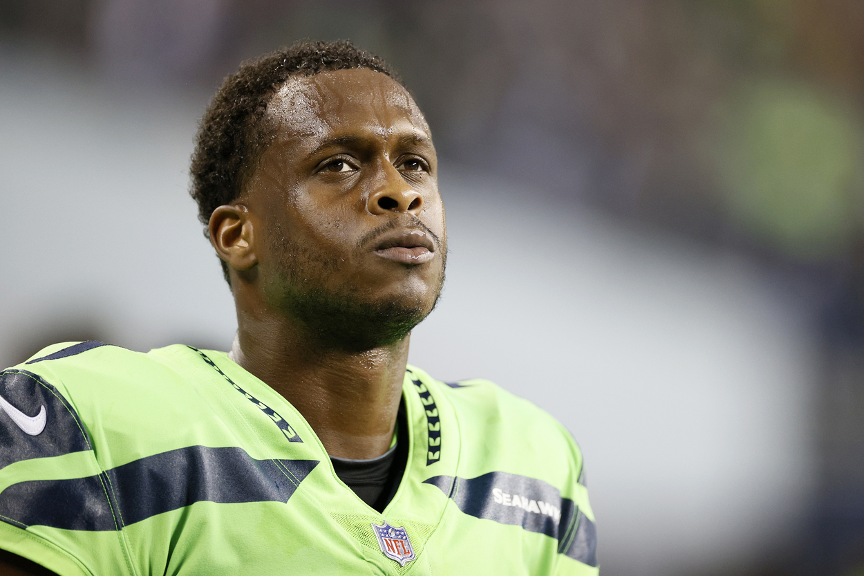 Seattle Seahawks quarterback Geno Smith in 2021.