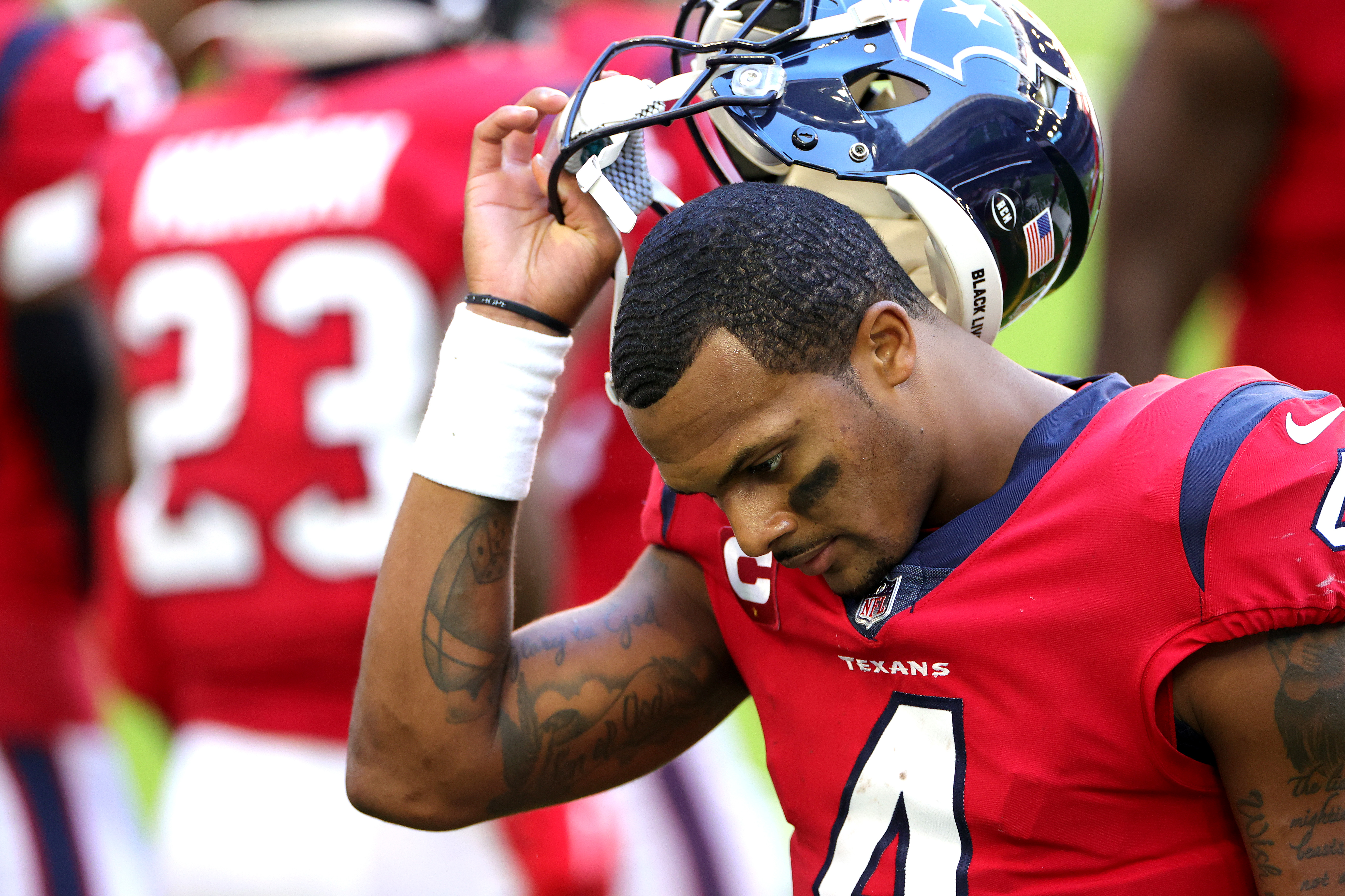 Houston Texans QB Deshaun Watson.
