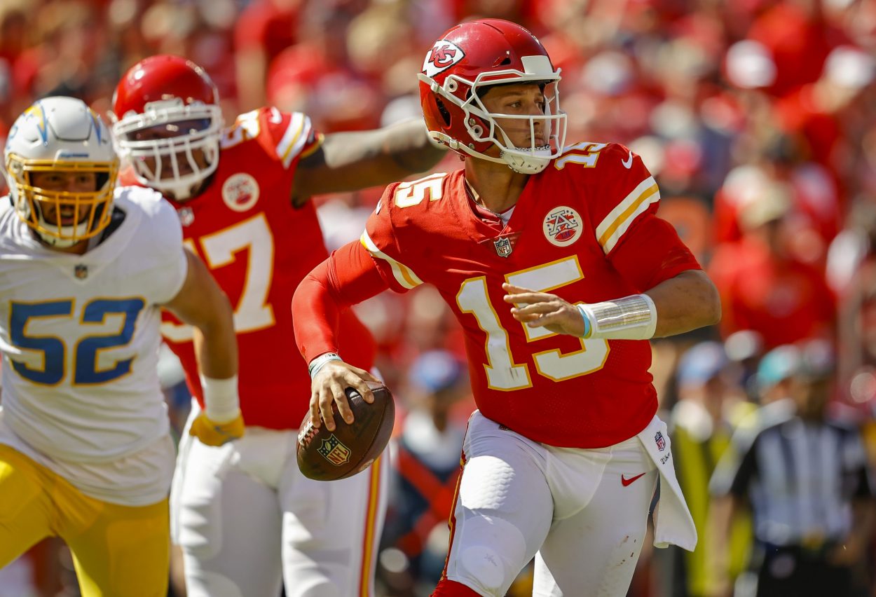 Patrick Mahomes Is Oddly Excited About the Chiefs Being in Last Place in the AFC West