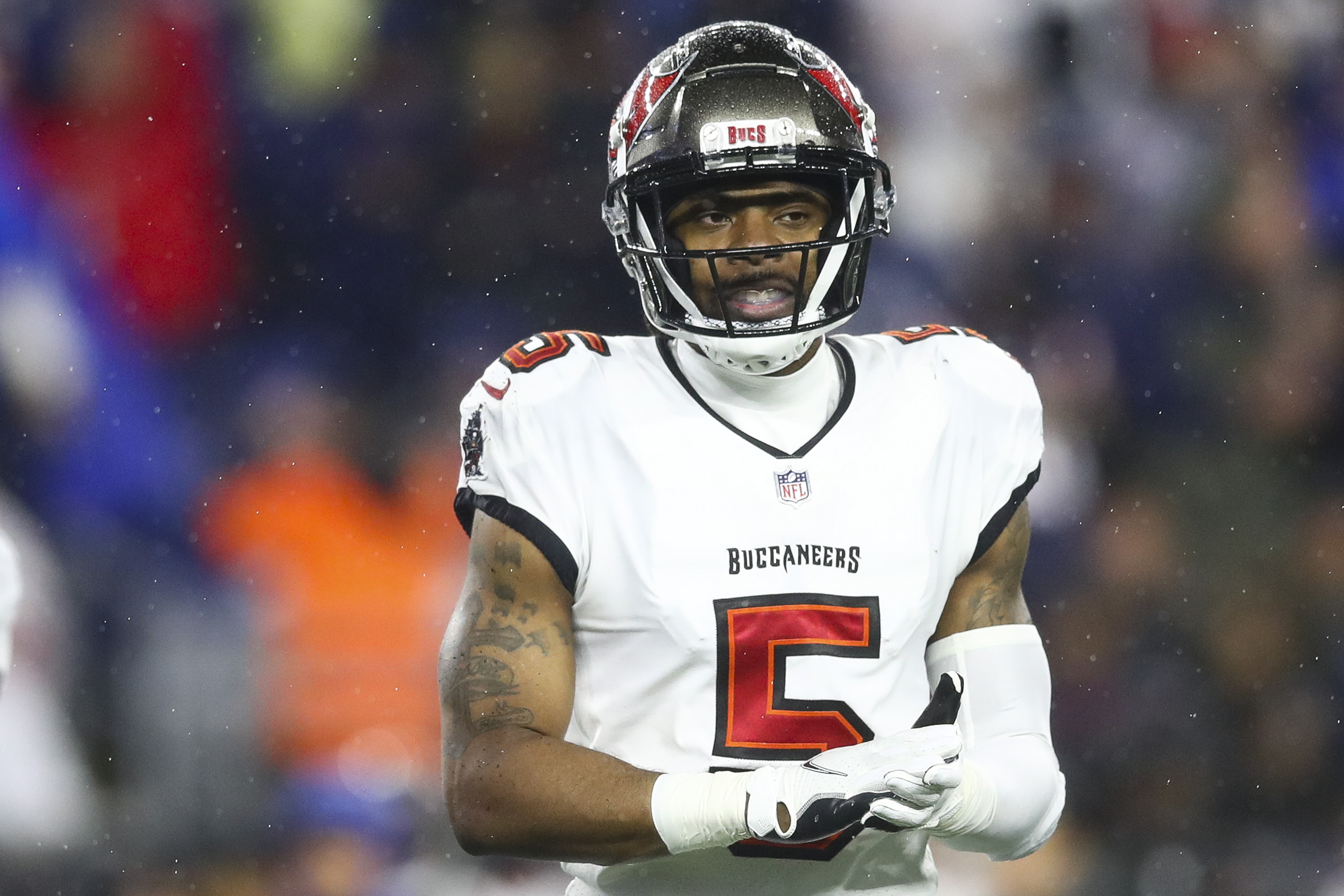 Buccaneers CB Richard Sherman in October 2021.