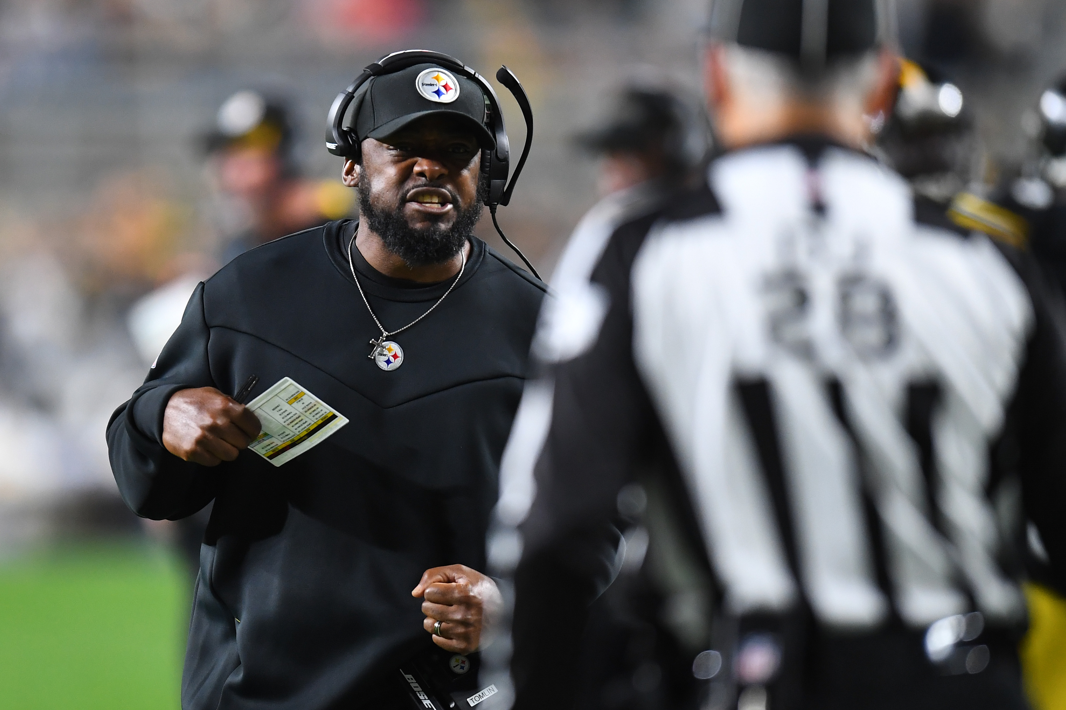 Steelers HC Mike Tomlin in October 2021.