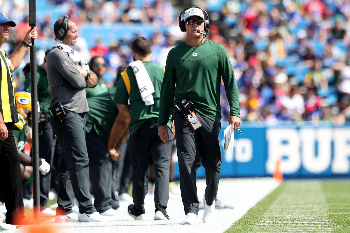 Green Bay Packers defensive coordinator Joe Barry
