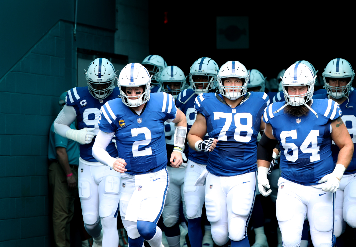 Carson Wentz and the Indianapolis Colts ahead of their Week 4 game against the Miami Dolphins.