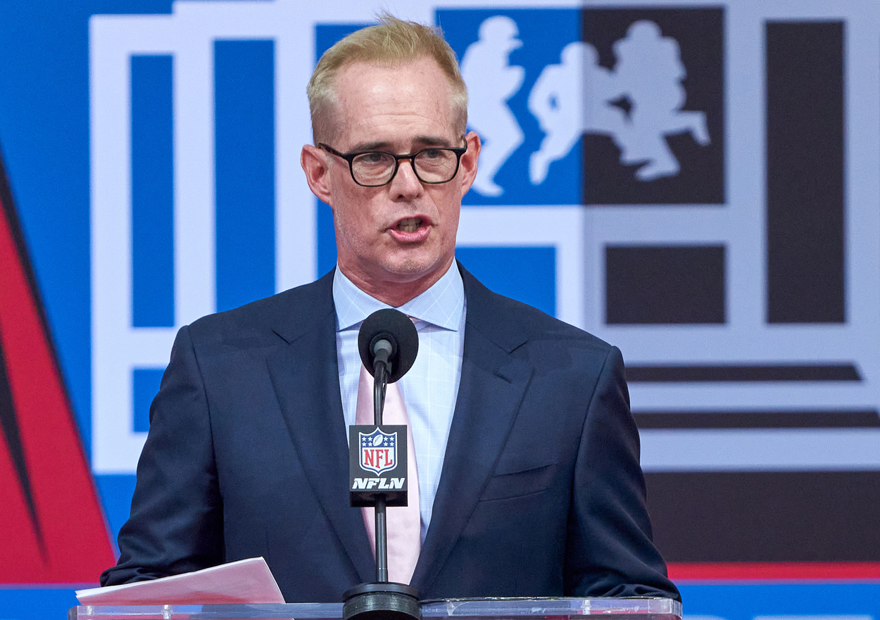 Legendary Fox Sports broadcaster Joe Buck in 2021.