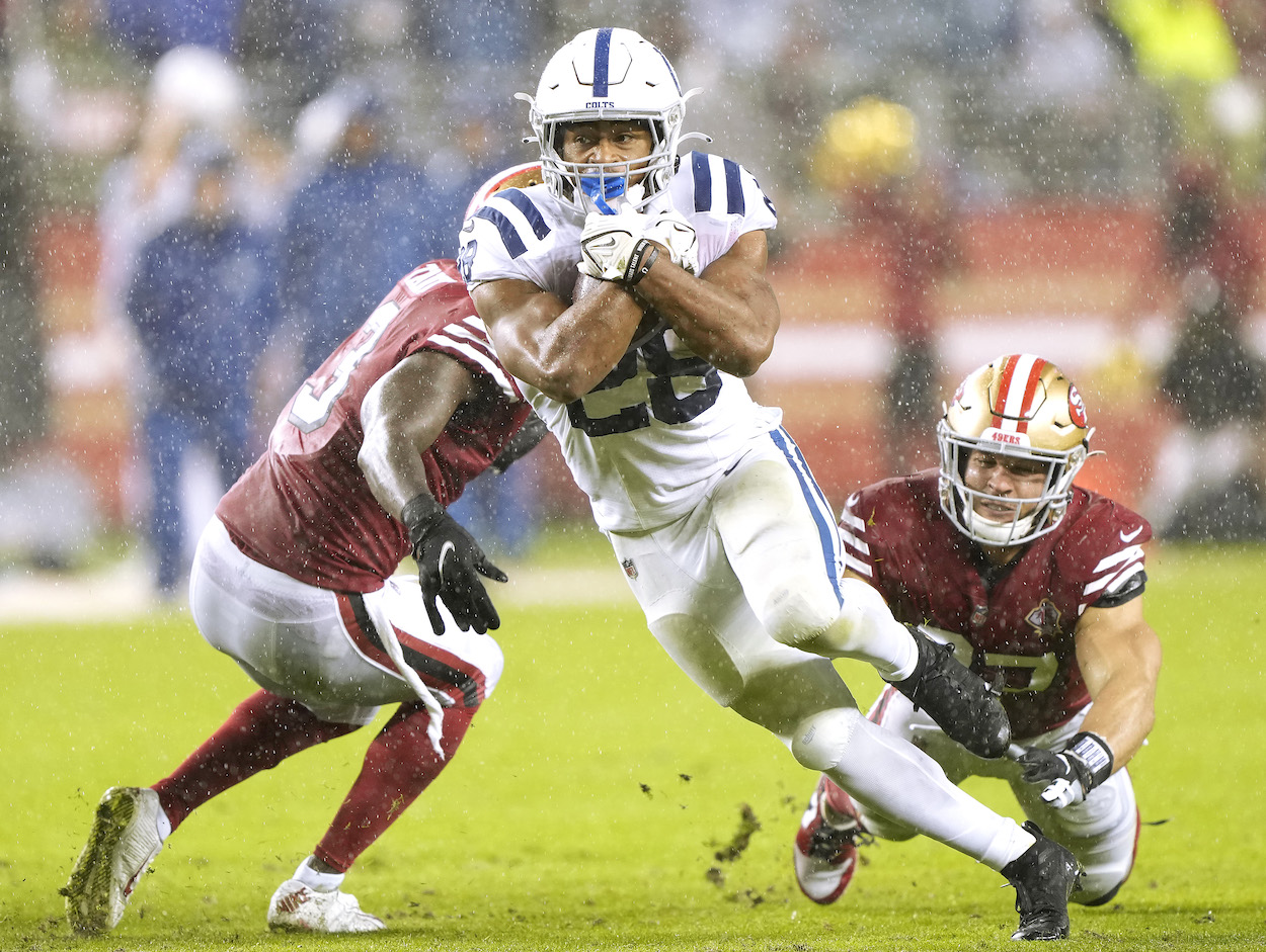 Colts RB Jonathan Taylor.