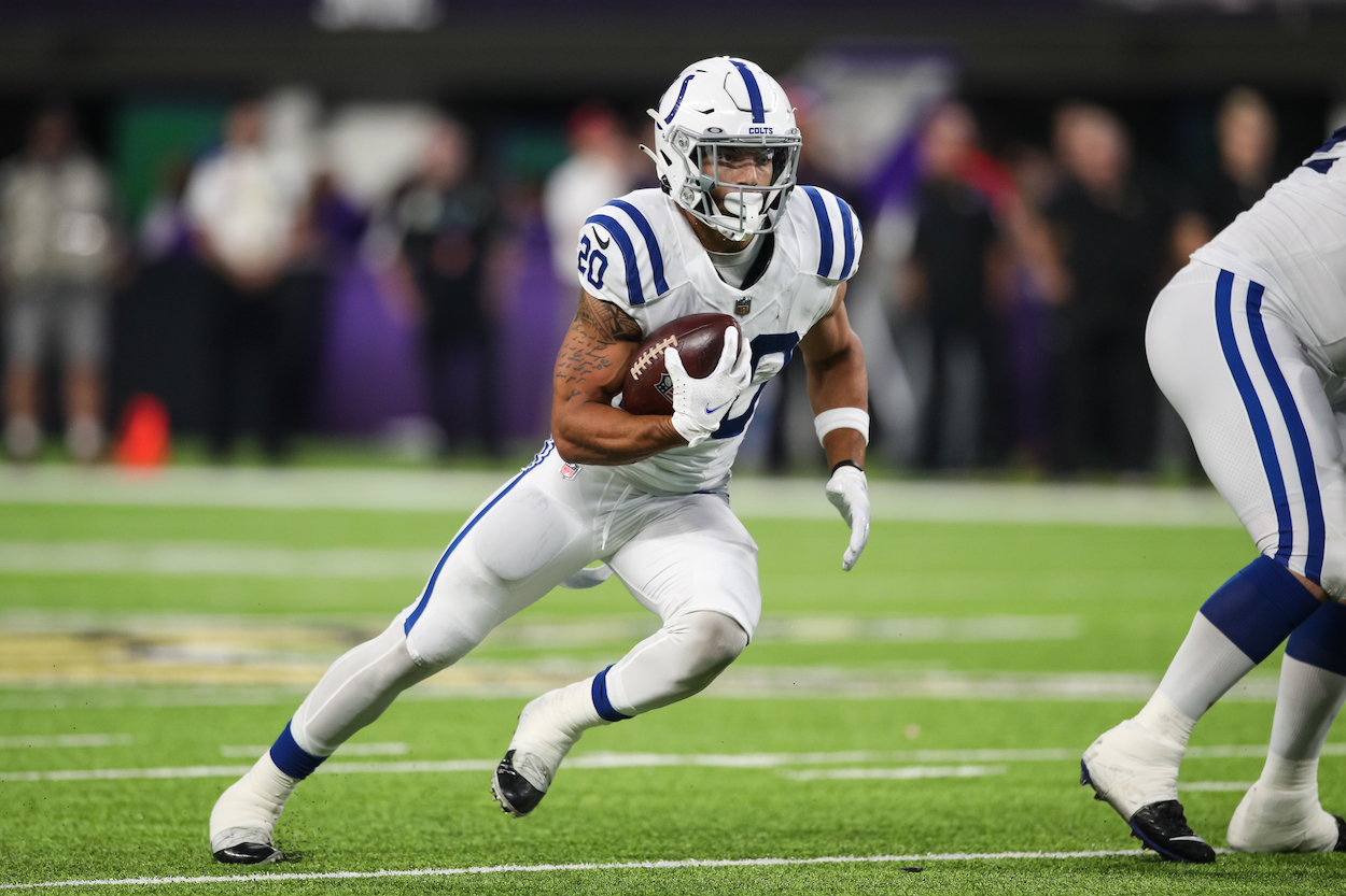 Colts RB Jordan Wilkins.