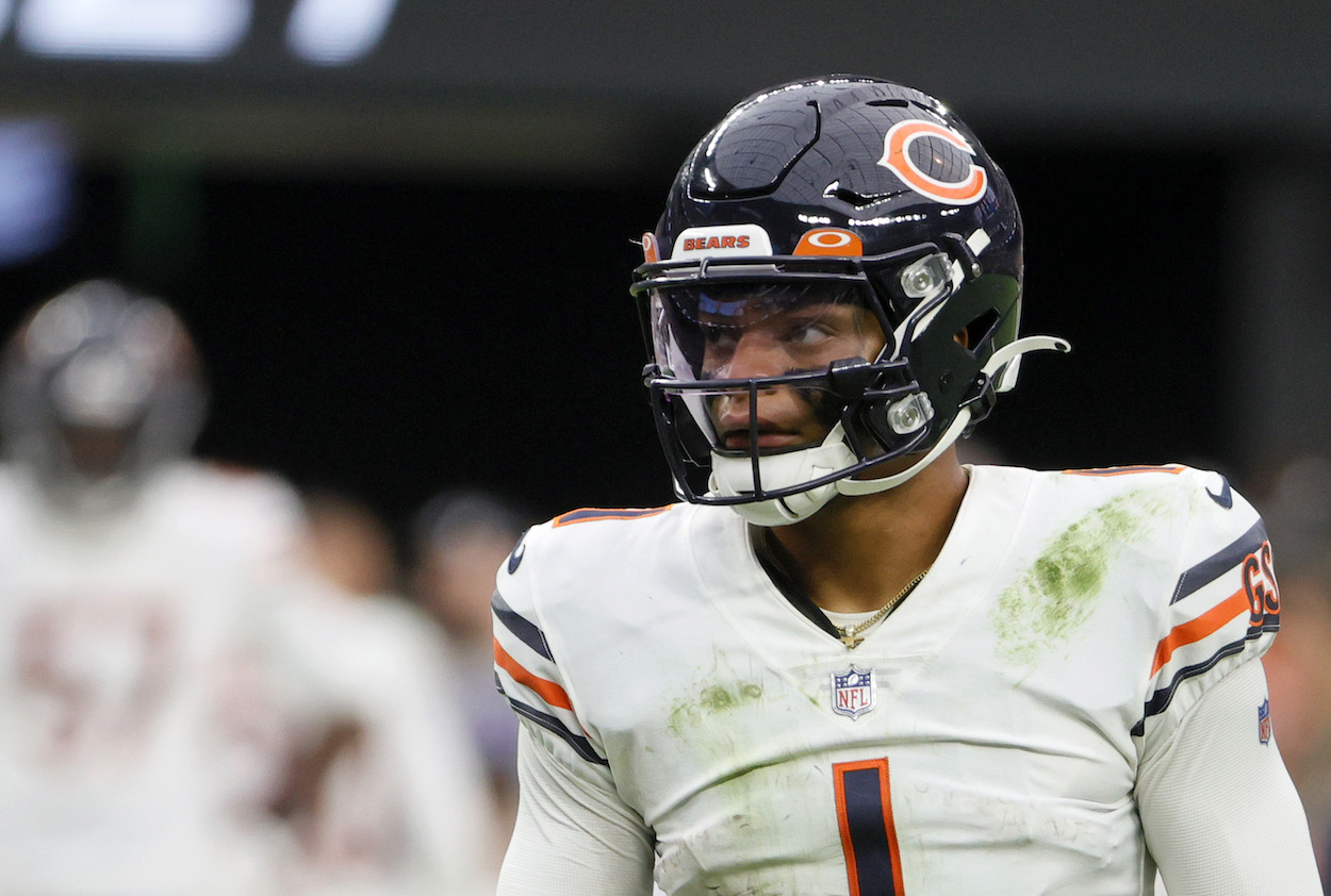 Chicago Bears QB Justin Fields