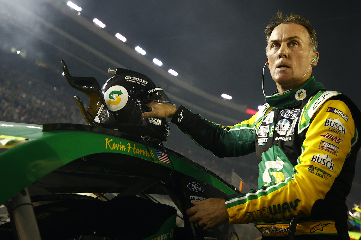 Kevin Harvick angry at Bristol