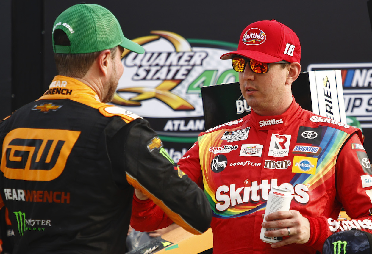 Kyle Busch Encouraged to Brawl by Brother Kurt During NASCAR Truck Series Broadcast After John
