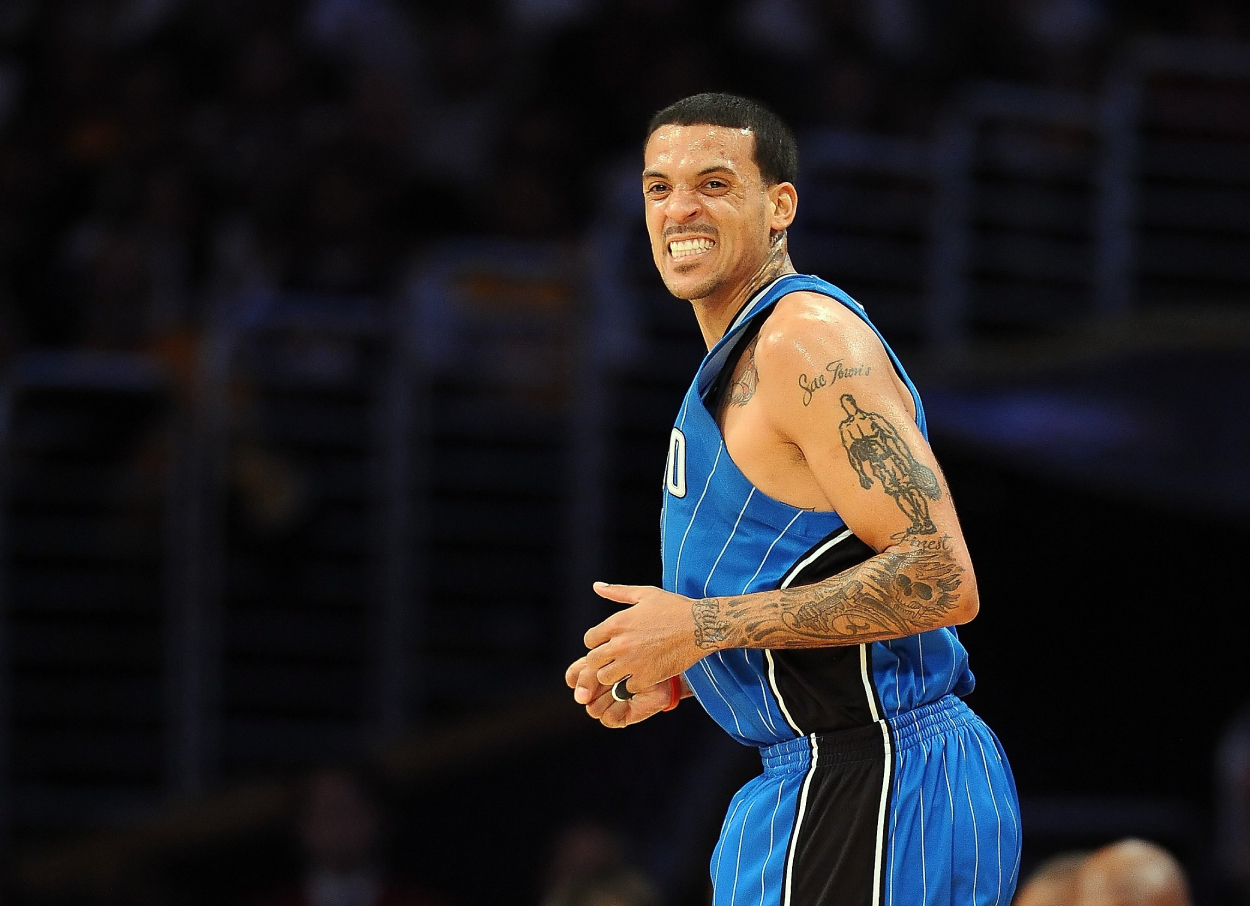 Former NBA role player Matt Barnes.