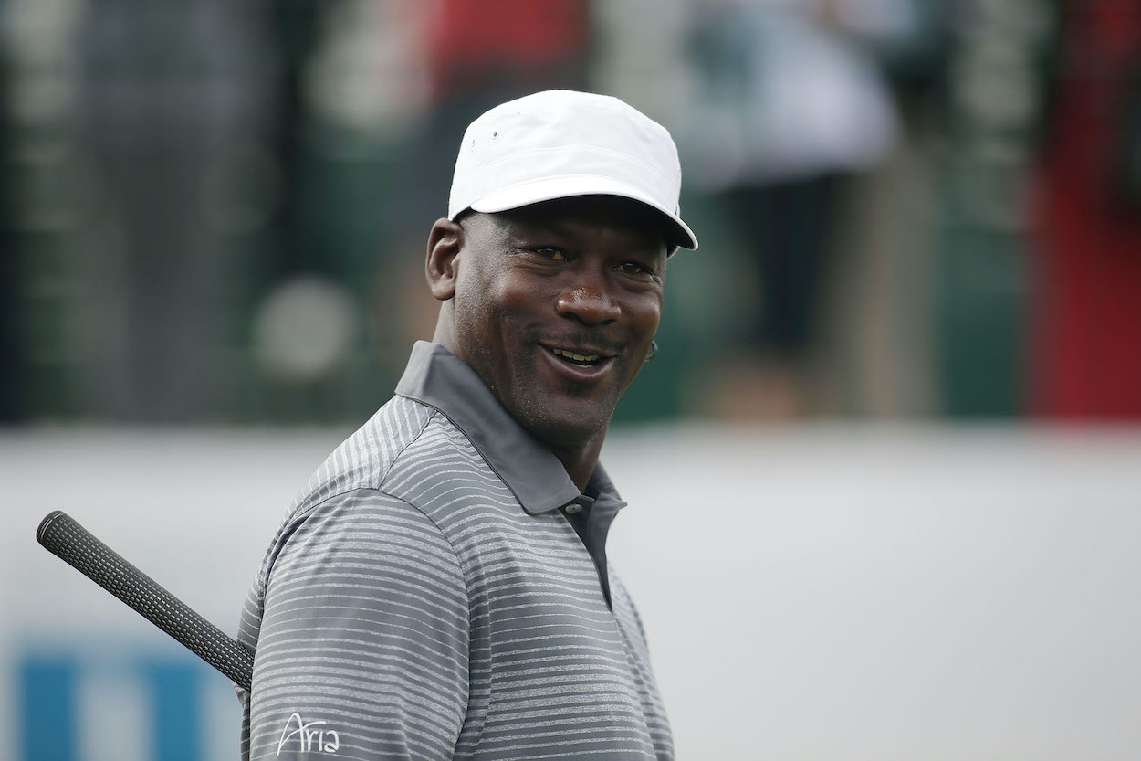 Michael Jordan loves to play golf in retirement.
