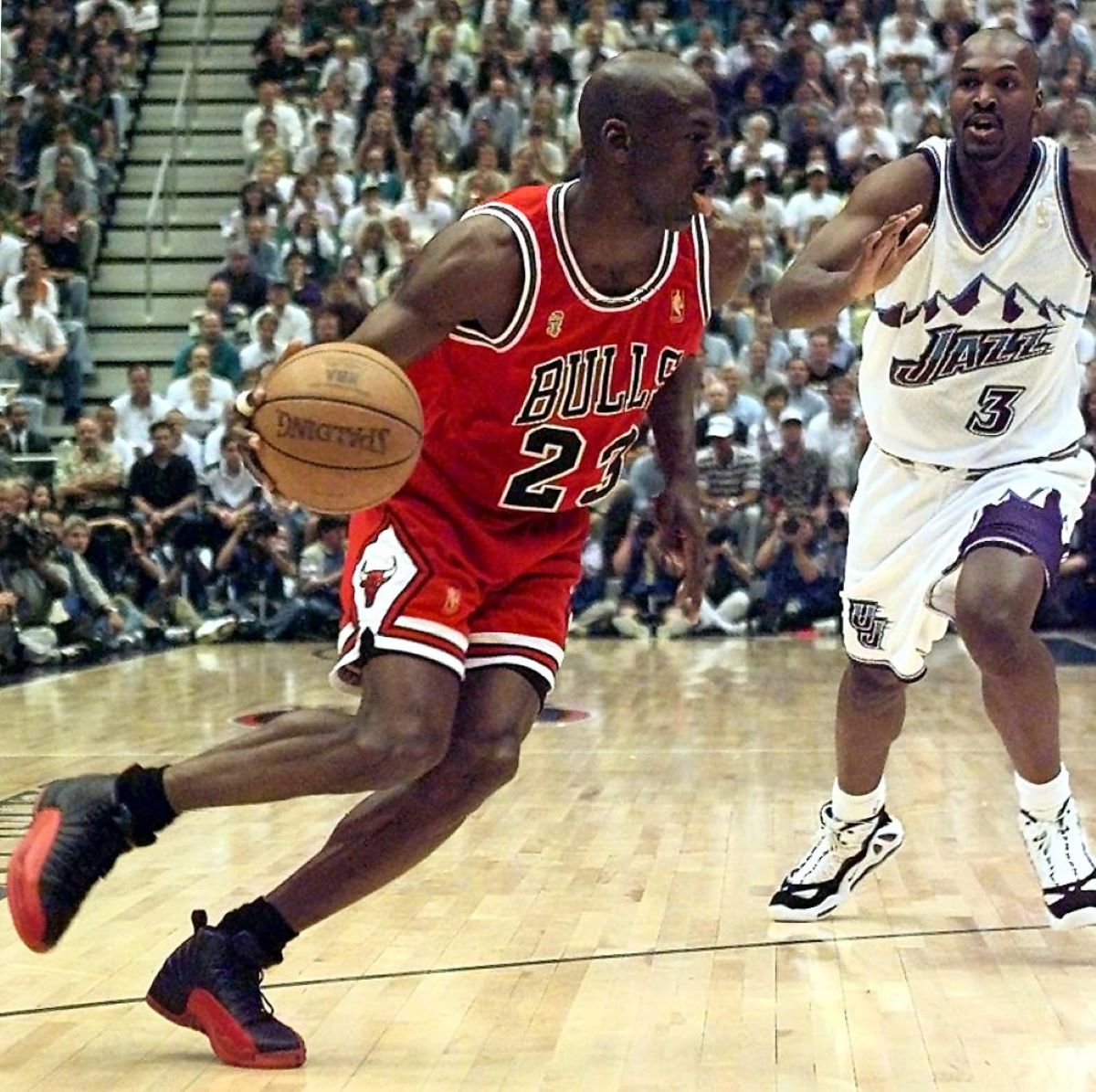 Michael Jordan Bulls Jazz Flu Game