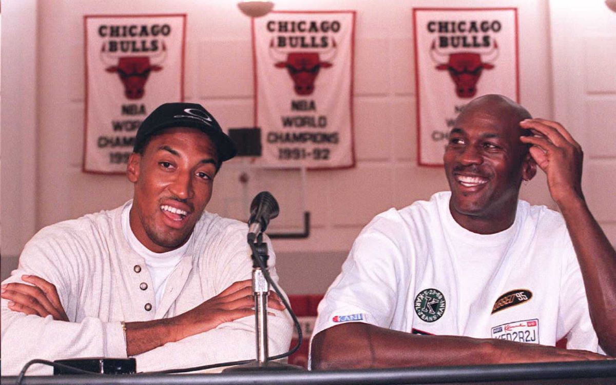 Michael Jordan Scottie Pippen