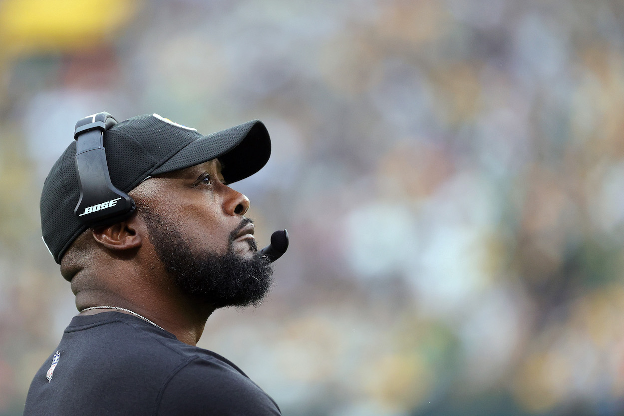 Steelers head coach Mike Tomlin.