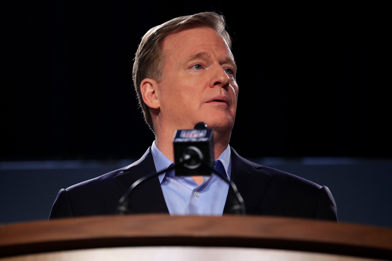 Roger Goodell, commissioner of the NFL