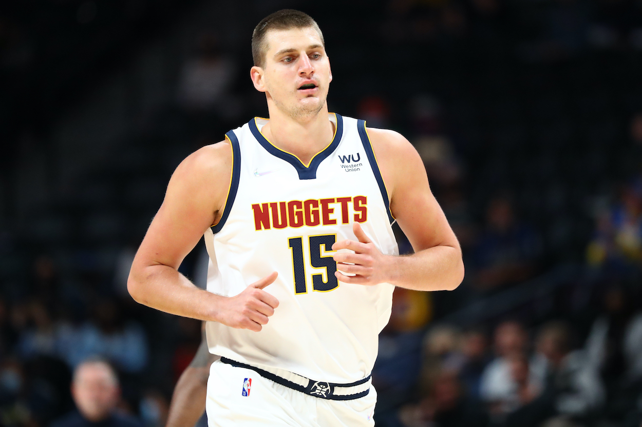 Nikola Jokic avoided a major knee injury on Tuesday.