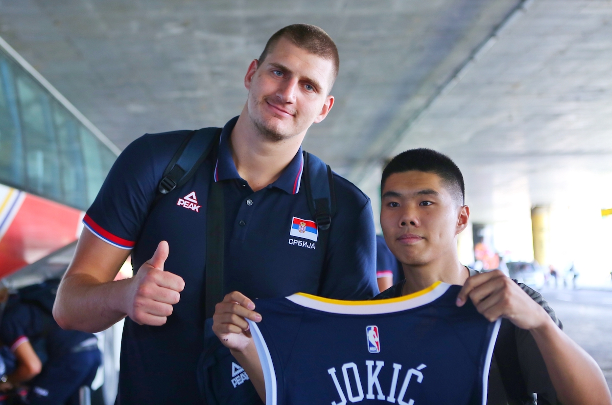 Nikola Jokic learned the hard way not to sign too many autographs at once.