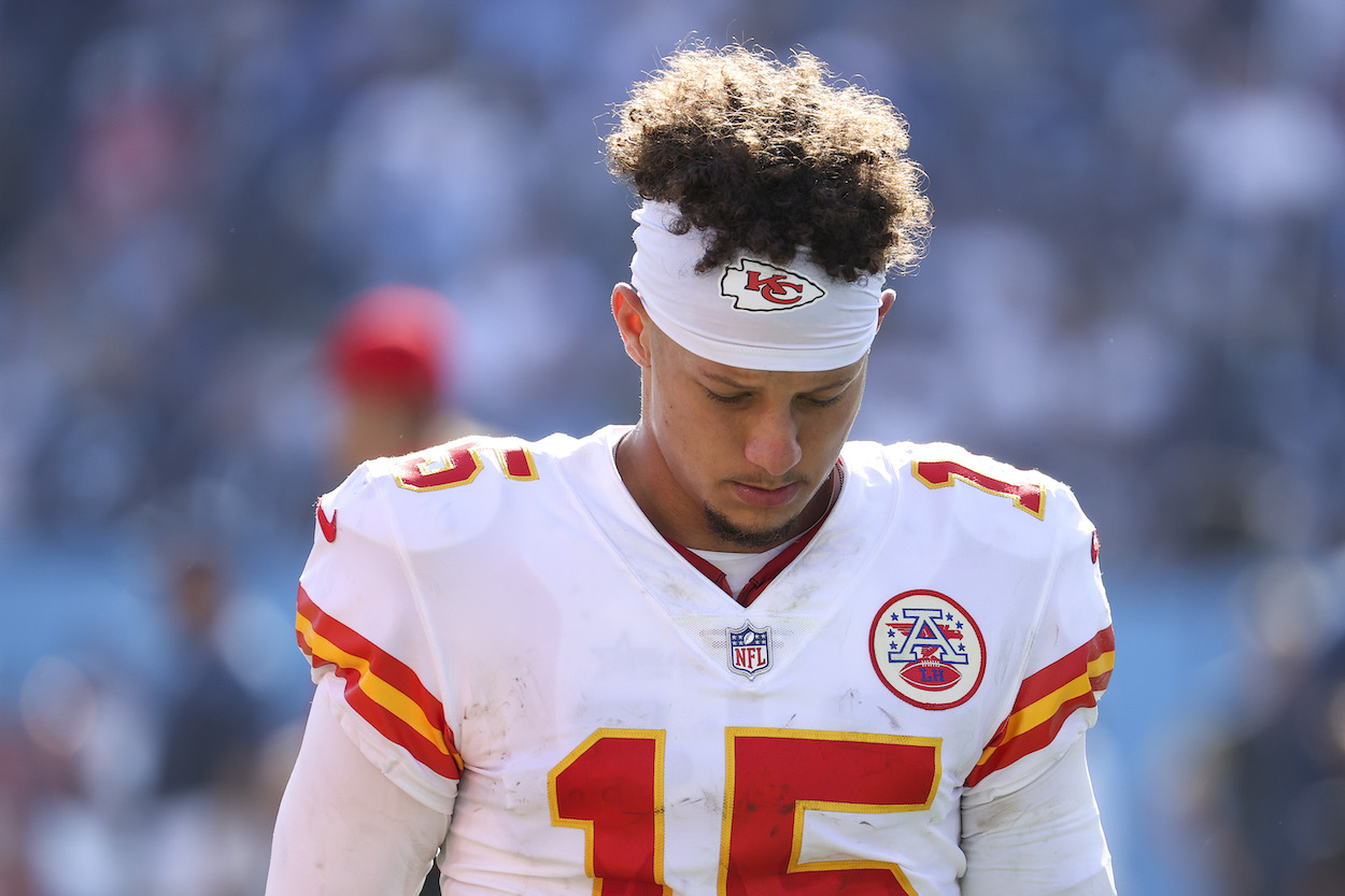 Chiefs QB Patrick Mahomes.