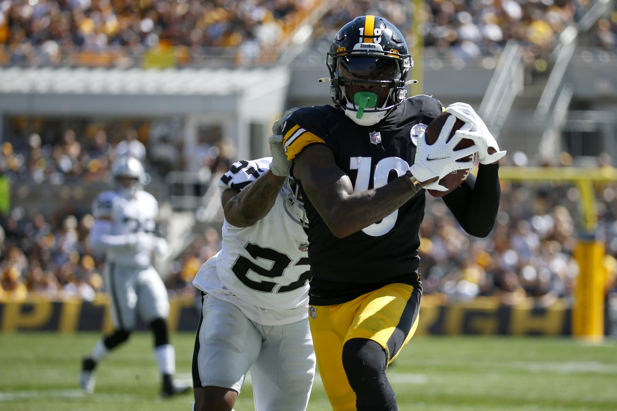 Dionte Johnson, Wide Receiver for the Pittsburgh Steelers