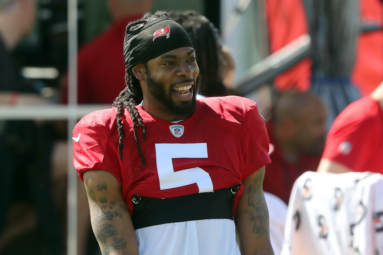 Tampa Bay Buccaneers cornerback Richard Sheran in 2021.