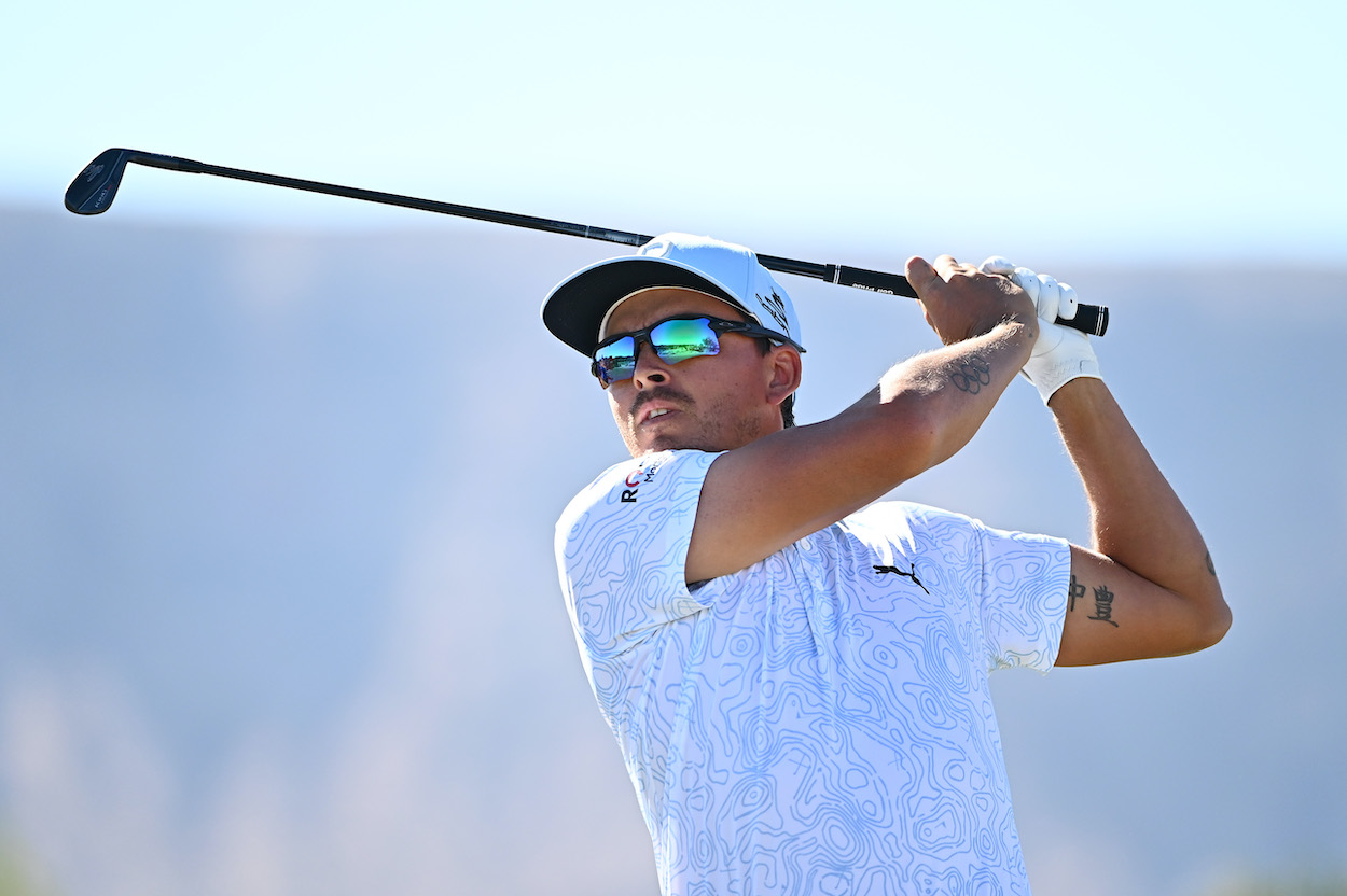 Rickie Fowler holds the solo lead at the CJ Cup.