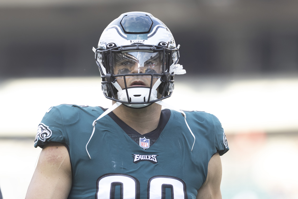 Philadelphia Eagles DE Ryan Kerrigan during their Week 5 loss.