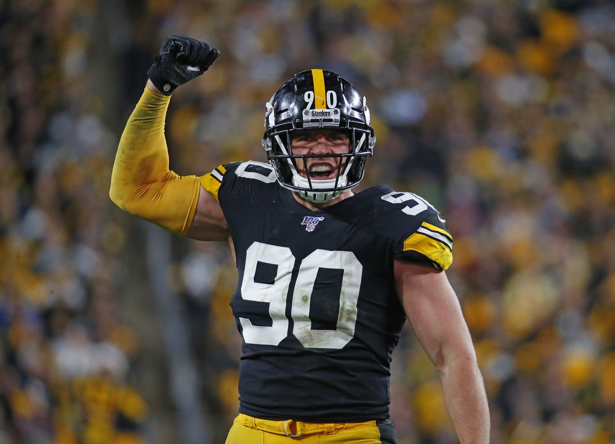 Pittsburgh Steelers' pass rusher T.J. Watt