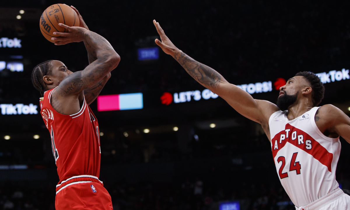 DeMar DeRozan hasn't seen his free-throw attempts drop off despite new officiating standards this season and his response was pure fire
