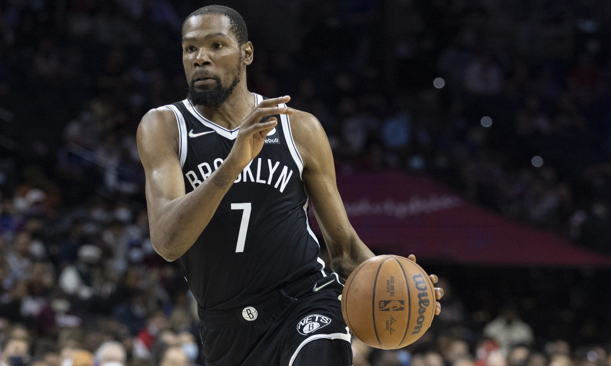 Kevin Durant won two NBA championships while with the Golden State Warriors and hopes to help the Brooklyn Nets to their first this season