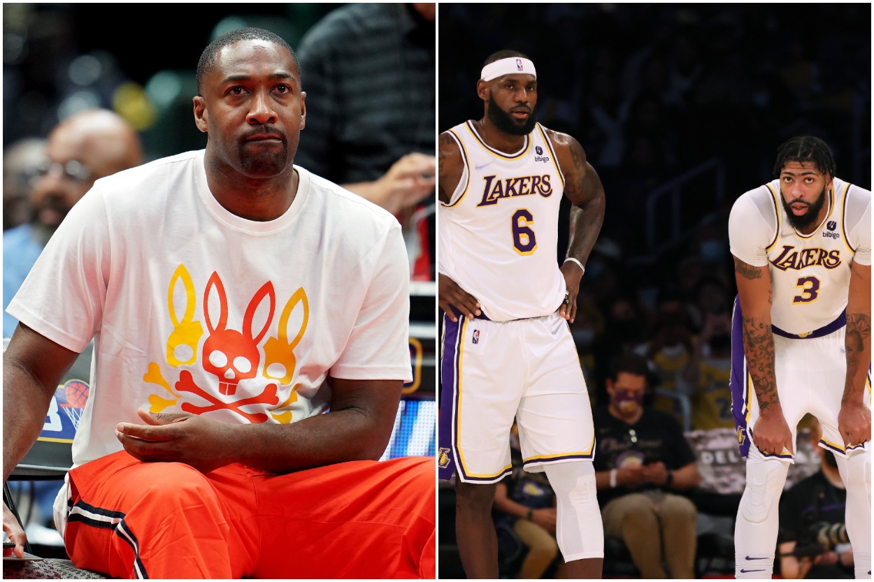 Gilbert Arenas has advice for the Los Angeles Lakers.