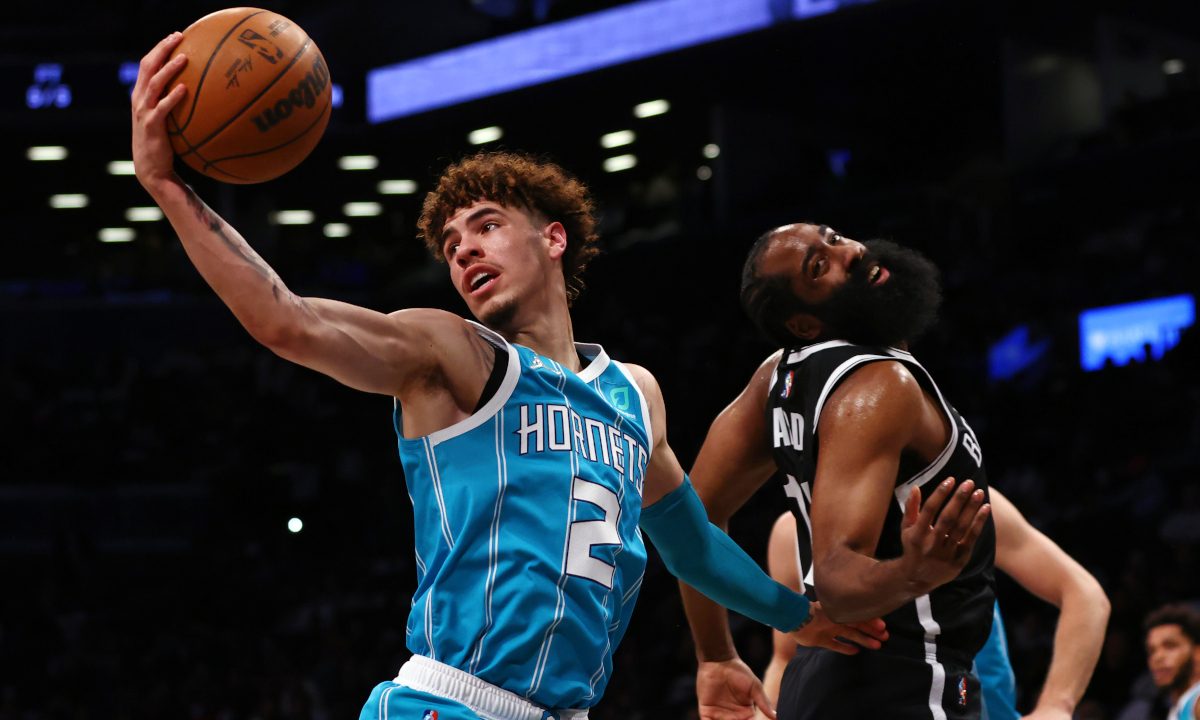 LaMelo Ball is flying high for Michael Jordan's Charlotte Hornets, who are off to the first 3-0 start in franchise history