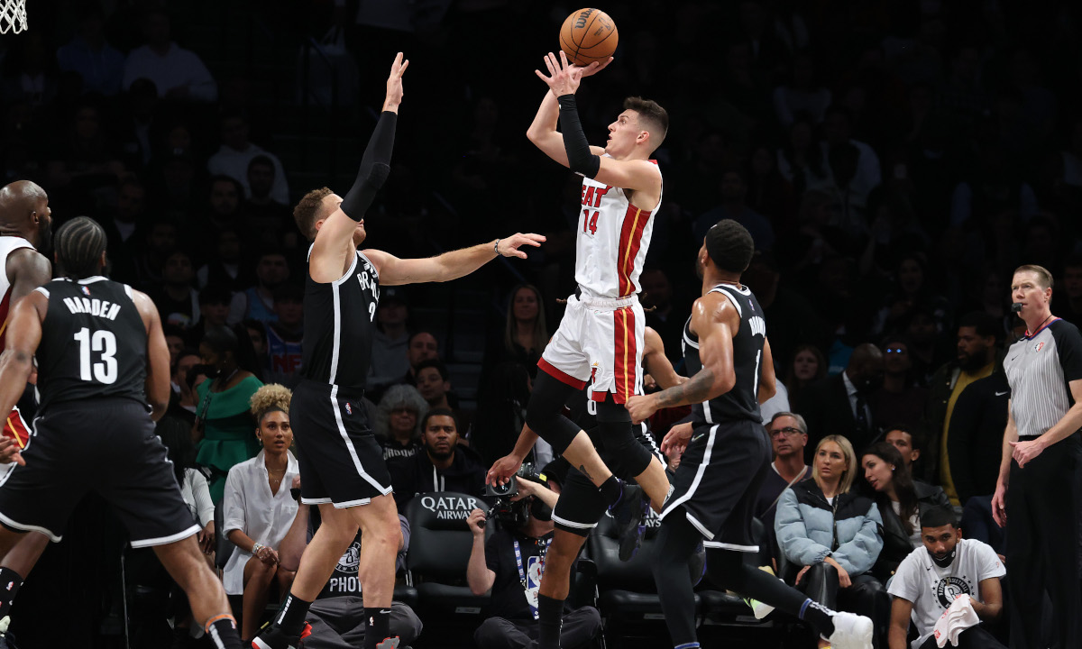 Tyler Herro is one of three Miami Heat players averaging at least 20 points a game, The Heat have moved to the top of the NBA Power Rankings.