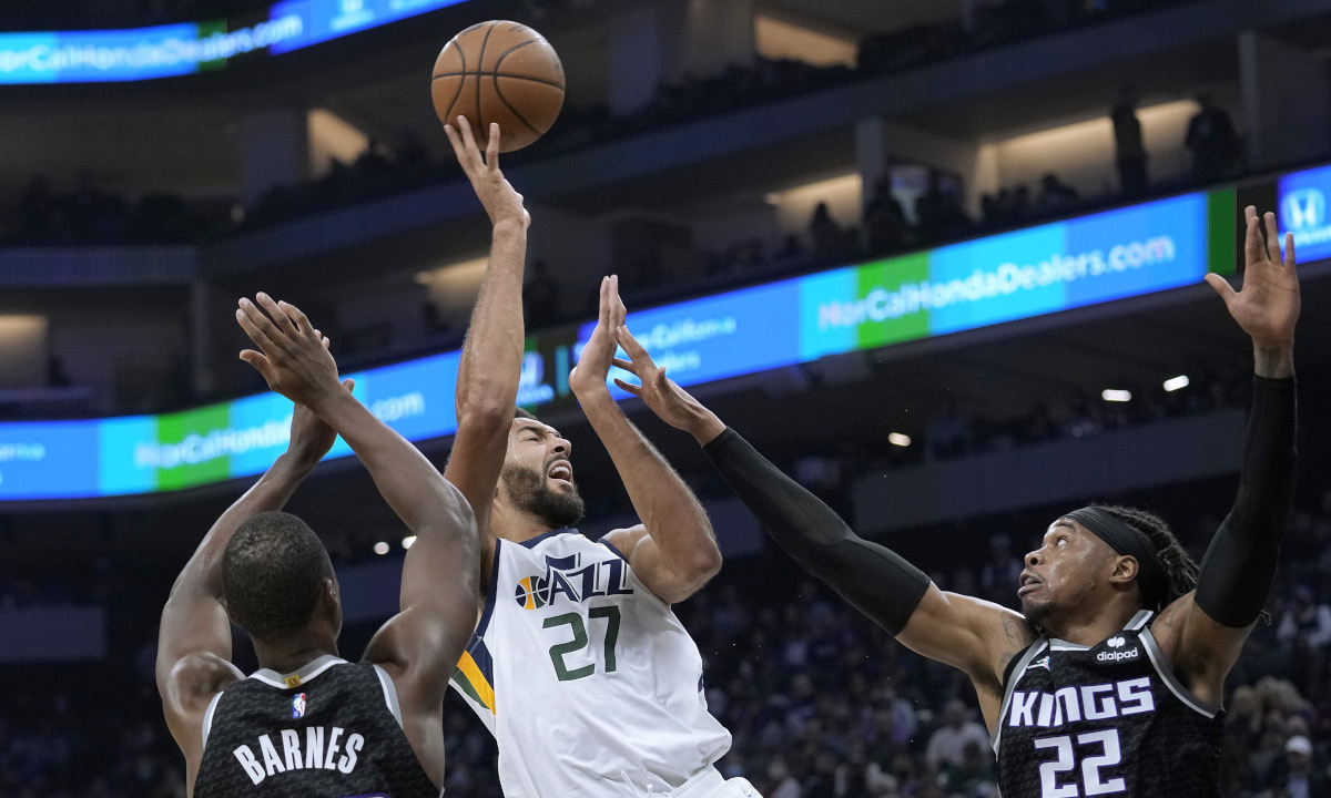 Rudy Gobert and the Utah Jazz are right where they were at the end of last season, at the top of the NBA