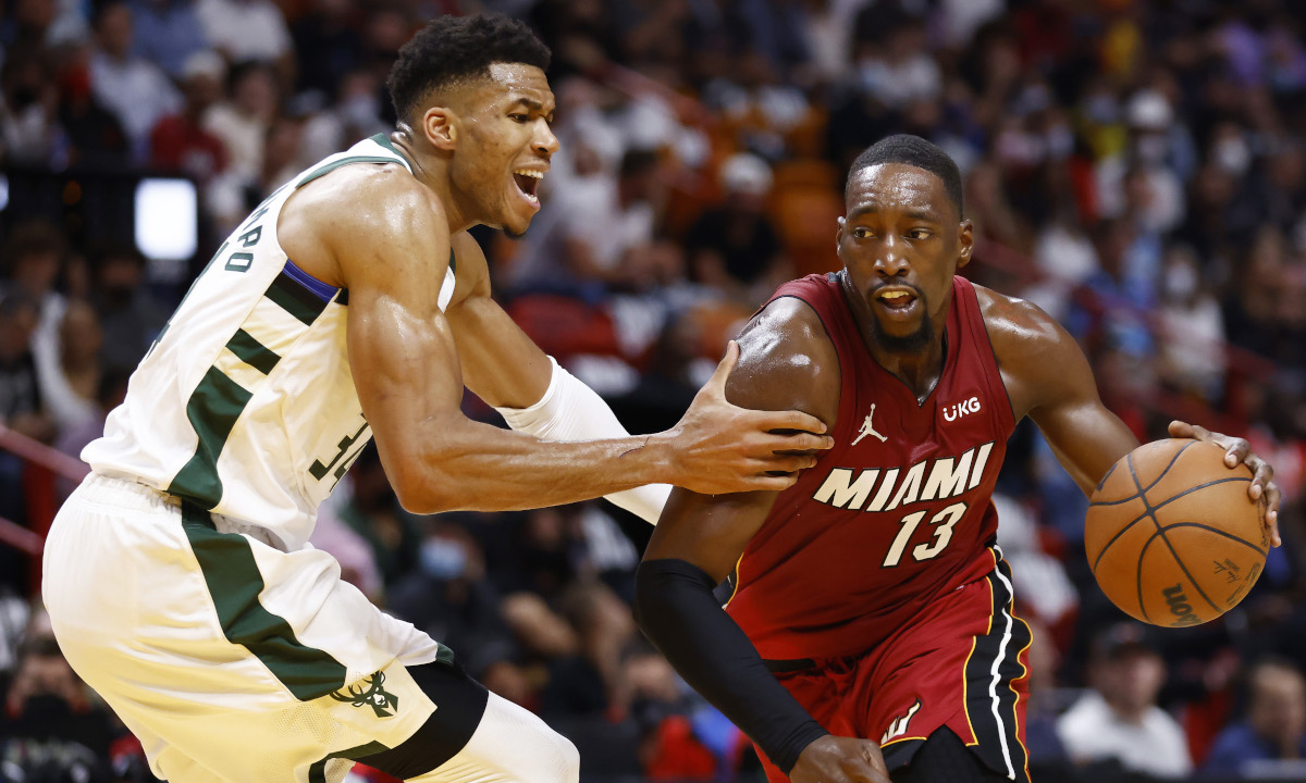 Bam Adebayo and the Miami Heat were swept out of the NBA Playoffs last season by the Milwaukee Bucks, but blasted the defending champions in their home opener
